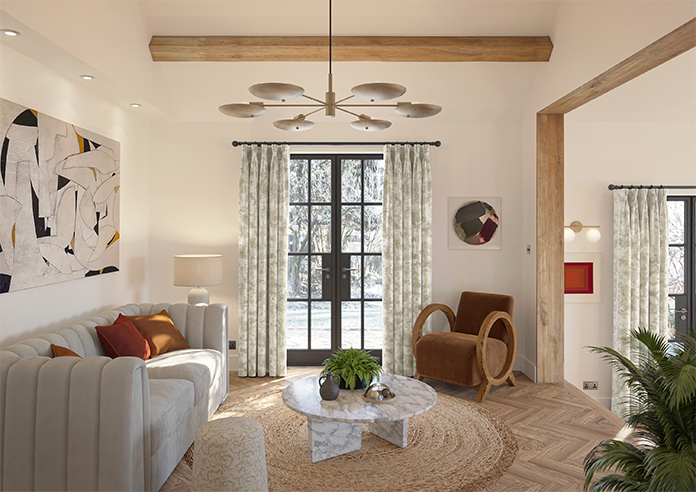 Cyrus Crushed Velvet, Cream - Made to Measure Curtains - Image 14